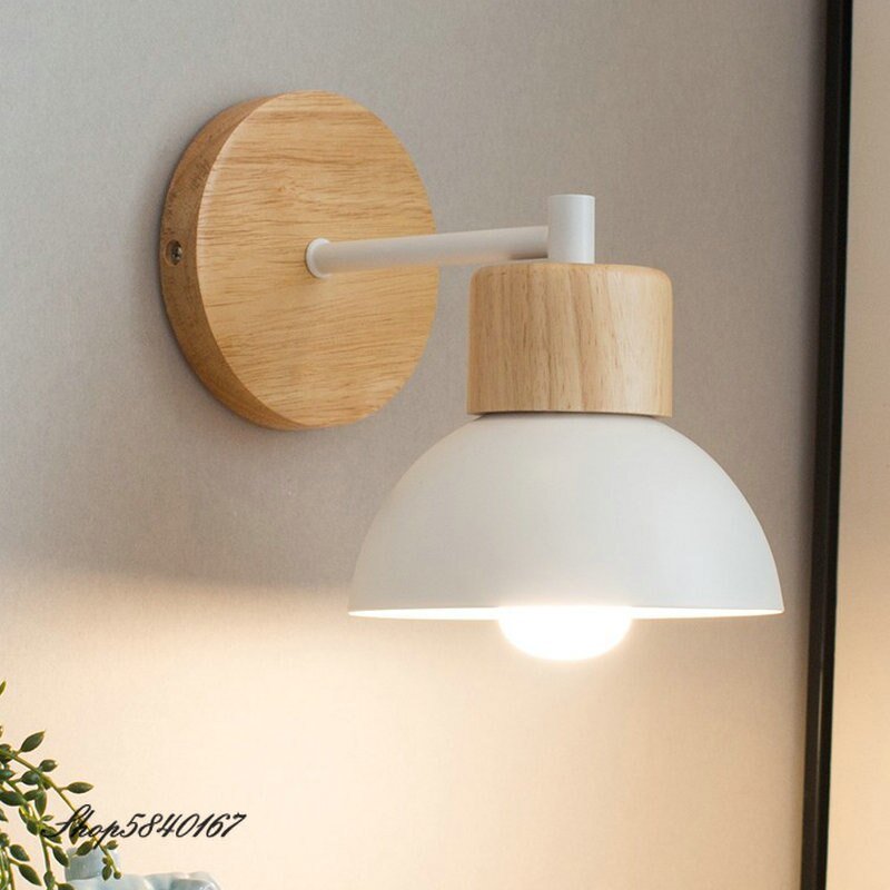 Modern Bird Lamp Sconce Wall Lights Wood Base Vanity Light Living Room Decoration Simple Wall Lights for Home Beside Lamps Wall 5