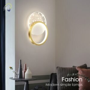 Nordic LED Wall Lamp Indoor Lighting Sconce Light For Home Bedroom Bedside Living Room Decoration Hotel Corridor Wall Light 1