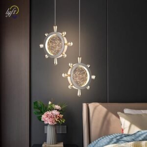 Anchor LED Pendant Lights Nordic Indoor Lighting For Home Hanging Light Living Room Bedside Decoration Dining Tables Lamp 1
