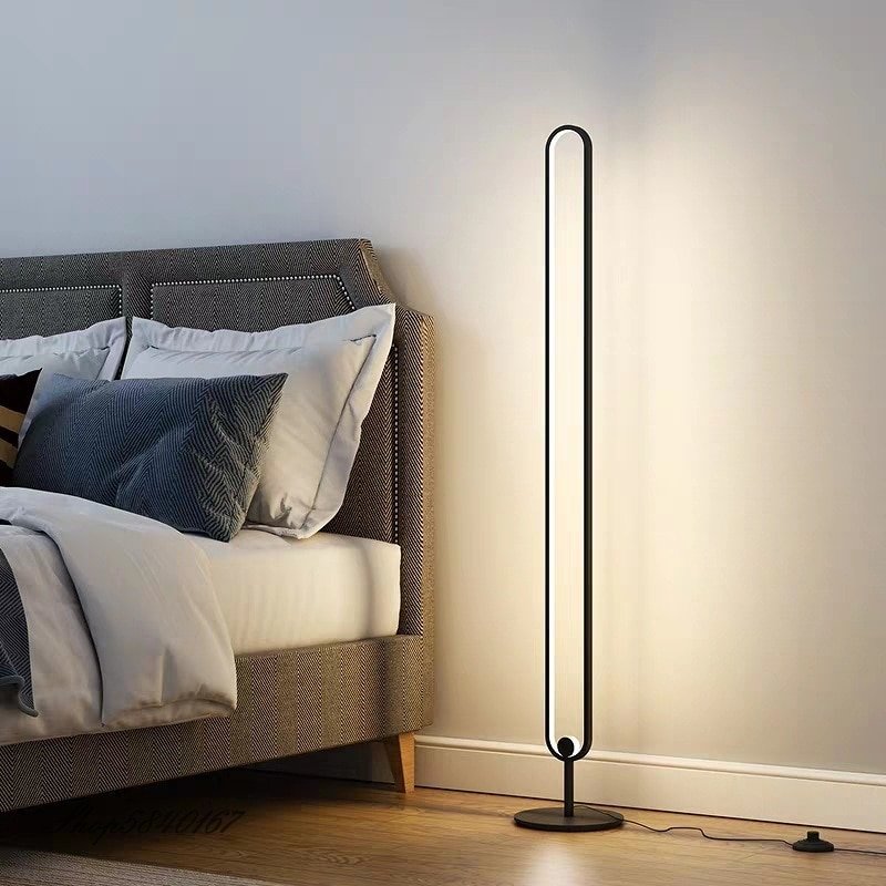 Modern minimalist LED Floor Lamps Free Standing Lamps for Living Room decor indoor Bedroom Lamps creative Standing Lights Floor 3