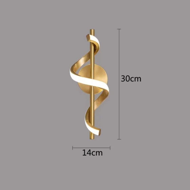 Indoor Acrylic Wall Lamps Bedroom Bedside Lights Modern Minimalist Stair Aisle LED Wall Light Living Room TV Background Sconce 6