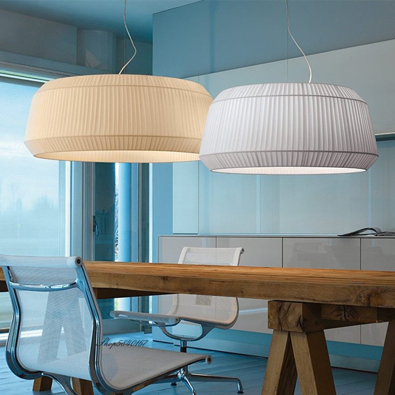 Nordic Marine Cloth Pendant Lights Creative Designer Hanglamp Luxury Lamp Living Room Decor Restaurant Dining Room E27 Luminaire 1