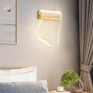 Modern LED Wall Lamp Indoor Lighting Bedroom Staircase Aisle Corridor Living Room Background Bedside Decoration Wall Light 1