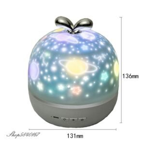 Modern Projector Star Night Lights for Children Bedroom Lamps Christmas Gift Kids Baby Room Lights USB Projection Night Lamp 1