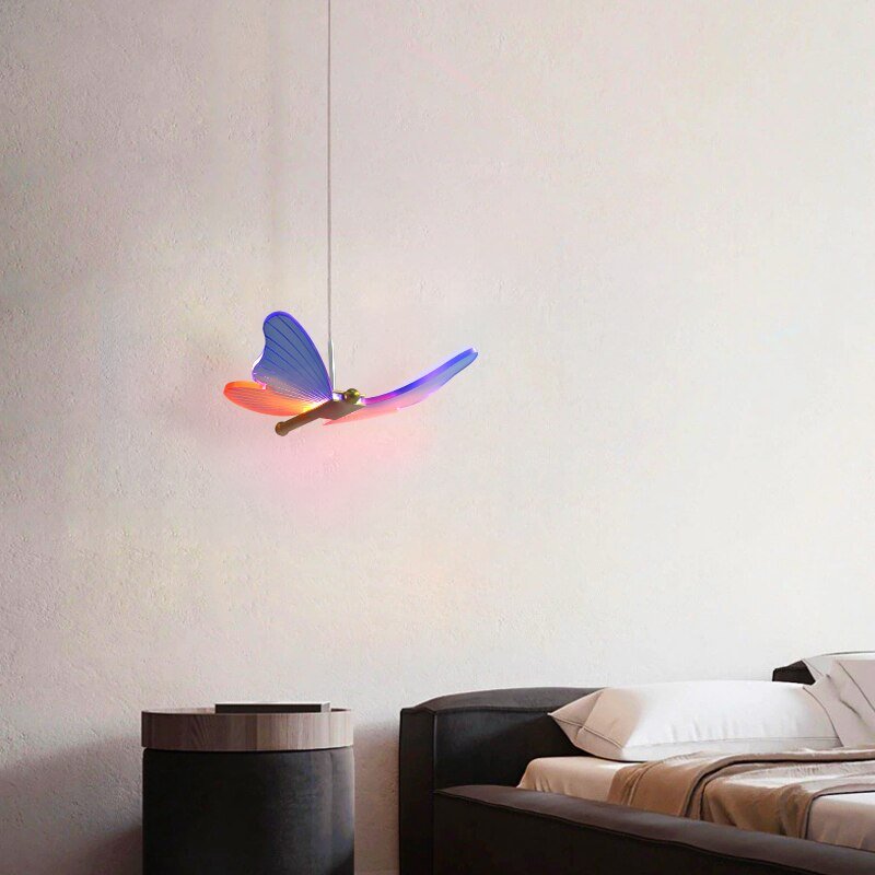 Butterfly Pendant Light Wall Lamp Indoor Lighting For Home Kitchen Dining Table Bedroom Bedside Living Room Decoration Lights 5
