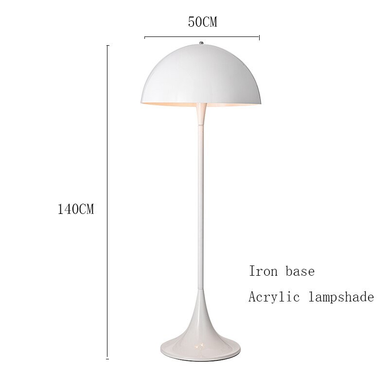 Modern Personality Floor Lamps Designer Acrylic Standing Lamps for Living Room Study Bedroom Lamps Home Decoration Floor Lights 6