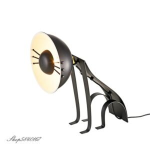 Cute Lamp Table Iron Cat Beside Lamp Creative Bedroom Lamps Art Deco Living Room Table Lamps G9 LED Room Lights Loft Decoration 1