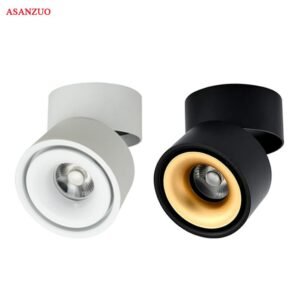 Surface Mounted Downlight 360 Degree Rotatable 10W 15W LED Ceiling Spot Lamp AC85-265V Indoor Lighting 1