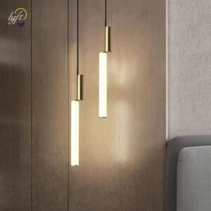 Nordic LED Pendant Light Indoor Lighting Hanging Lamp For Bedroom Bedside Living Room Stair Home Decoration Dining Tables Light 1