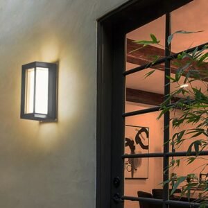 Modern Porch Light Waterproof LED Wall Lamps For Courtyard Patio Balcony Garden Front Door Outdoor Lighting AC90-260V 1