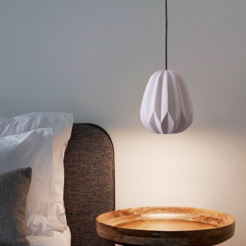 Nordic Resin LED Pendant light Modern Living Room Kitchen Hanging Lamp Bathroom Dining Room Bedroom Bedside Light Decor Fixtures 2