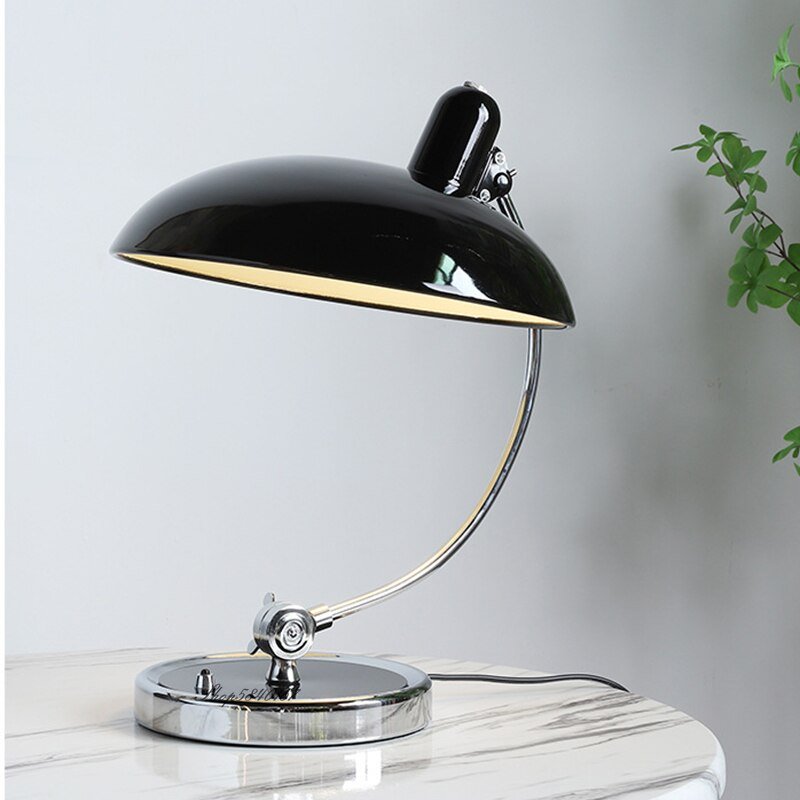 Danish Design Art Table Lamp Vintage Metal Desk Lights Rotatable Flexible Swing Arm Clamp Mount Lamp Creative Decor Beside Lamps 2