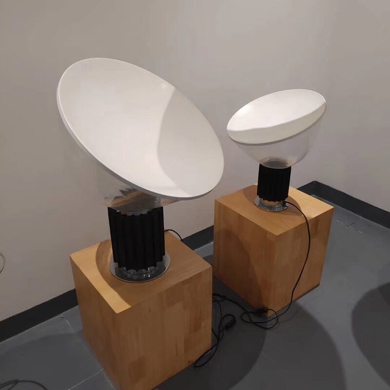 Nordic Radar Table Lamp Glass Designer Desk Lamp for Living Room Study Bedroom Bedside Lamp Home Decor Creative Light Fixtures 3