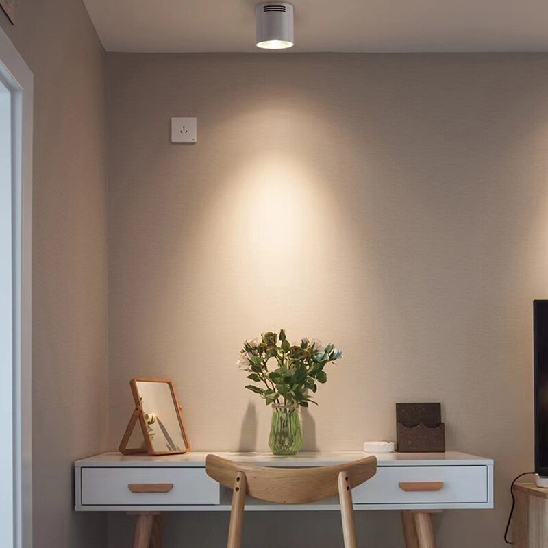 LED Pendant lights 10W 20W COB Ceiling Spot Lamp Down Light for Kitchen/Home/Office Indoor Lighting AC110V 220V 3