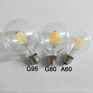 2pcs E27 Retro Edison Bulb LED Filament Bulb Lamp AC220V Light Bulb G45 A60 ST64 G80 G95 G125 Glass Bulb Vintage Light 1