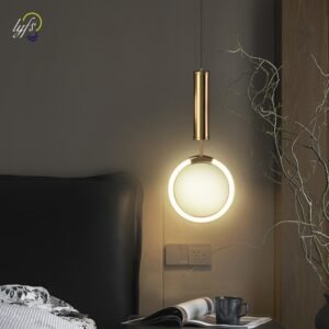 Modern LED Pendant Lights Indoor Lighting For Bedroom Bedside Lamps Dining Table Room Aisle Corridor Decoration Hanging Lamp 1