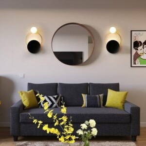 Nordic Led Wall Lamp Mirror The Wall Stickers Design For Dressing Table Bedside Bathroom Lighting Home Decor Indoor Sconce 1
