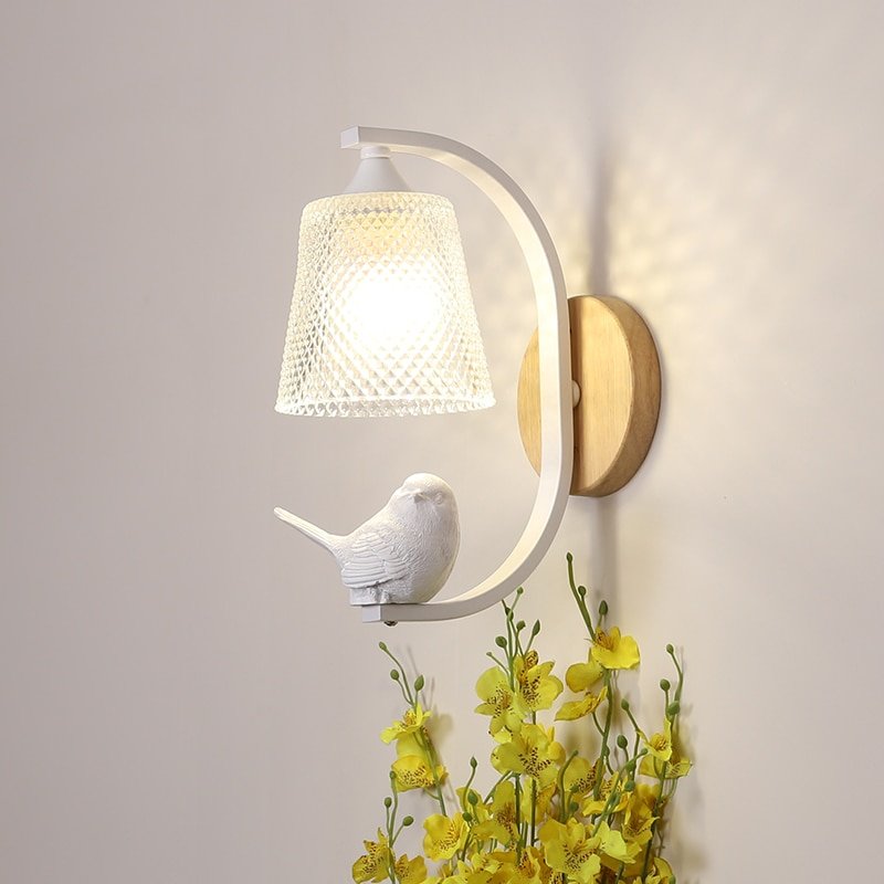 Nordic Bird Lamp Sconce Wall Light Bedroom Lamp Modern Wall Lights for Home Deco Wall Lamp Indoor Lighting Living Room Lamps Led 1