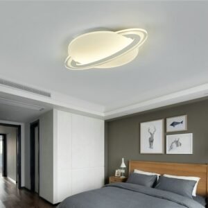 Modern LED Ceiling Lights Boy Girl Children Room Planet lamp Living Bedroom Space Reading Decor Ceiling Lamp 1