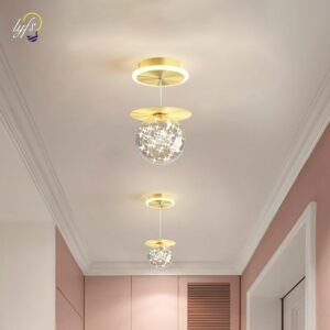 Modern LED Pendant Lights Indoor Lighting For Aisle Corridor Porch Home Living Room Bedroom Bedside Art Decorative Hanging Lamp 1