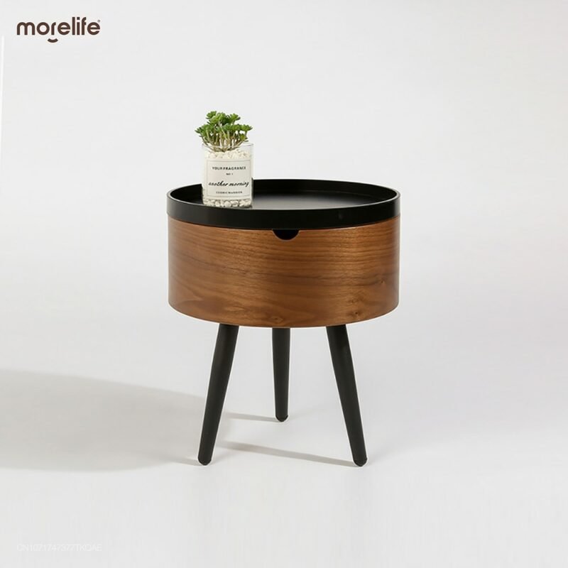 Ltalian Simple Tea Table Corner Table And Round Combination Side Table Living Room Luxury Side Table Balcony Small Coffee Table 2