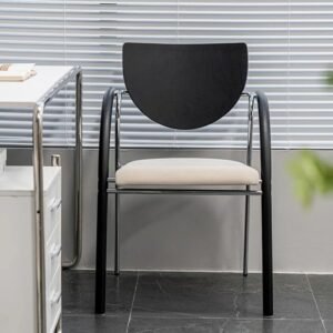Designer Nordic Dining Chairs Mobile Living Room Metal Lounge Office Dining Chairs Ergonomic Vanity Muebles Home Furniture GG 1