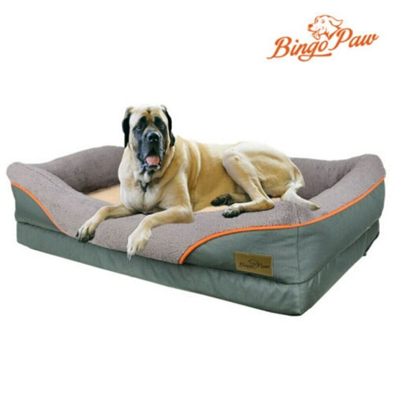 Heavy Duty Large Orthopedic Pet Bed Soft Cushion Foam Waterproof Sofa Dog Bed XL 3