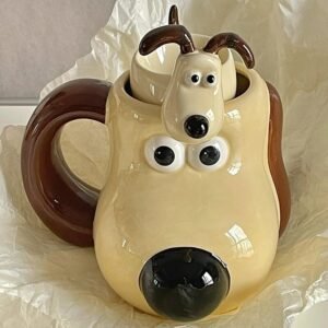MOMO Ins Master Dog Ceramic Mug High Temperature Breakfast Cup Coffee Cup Cute Couple Cup Creative Gift 1