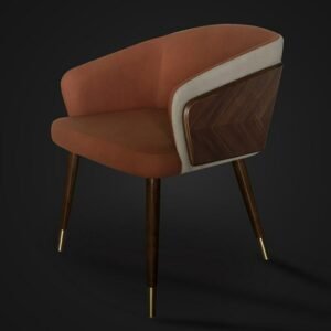 Nordic Wooden Minimalist Dining Chair Design Luxury Modern Armchair High Quality Lounge Eetkamerstoelen Kitchen Furniture WZ50DT 1