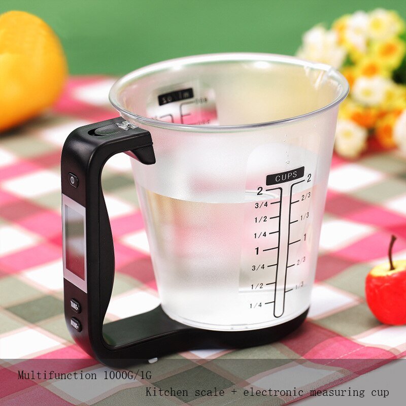 Measuring Cup Baking DIY Instrument Tool Household Kitchen Electronic Scales Milk Powder Brewing Accurate Data Dropshipping 1