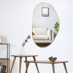 Bohemian Irregular Wall Mirror Decorative Livingroom Decoration Home Mirror Bathroom Bedroom Espejo Pared Cosmetic Mirror 1
