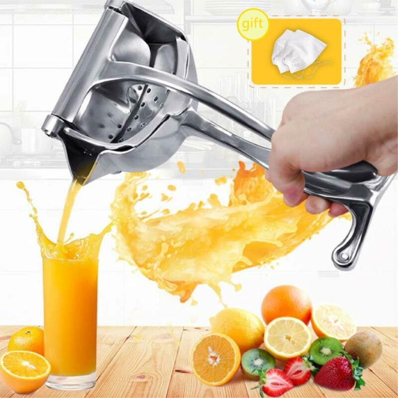 VOW Manual Juice Squeezer Aluminum Alloy Hand Pressure Juicer Pomegranate Orange Lemon Sugar Cane Juice Kitchen Fruit Tool 1