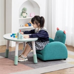FULLOVE Children's Sofa Chair Cartoon Boy Girl Princess Baby Couch Stool Cute Lazy Person Mini Learning Small Sand Bench Sdraio 1