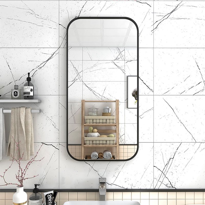 Rectangle Wall Decorative Mirror Nordic Bathroom Large Full Body Mirror Aesthetic Bedroom Espejo Pared Bedroom Accessories 2