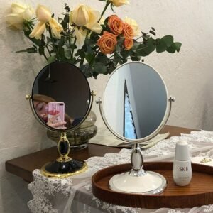 Standing Desk Cosmetic Led Bathroom Mirror Makeup Shower  Flexible Vanity Table Mirror Room Decor Home Espejo Bohemian Decor 1