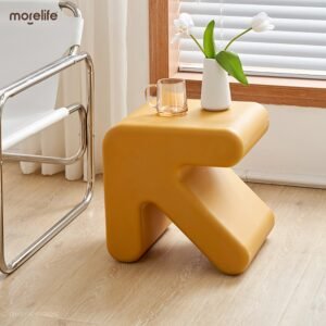 Household Plastic Small Stools Combination Sofas Shoe Changing Stools Modern Living Room Coffee Table Chairs Arrow Low Stools 1