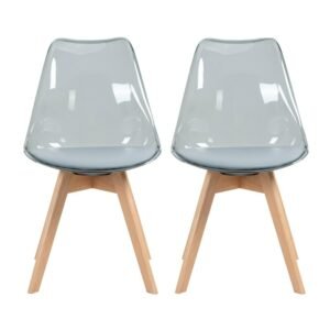 Modern Shell Lounge Bar Stools Simple Home Back Nordic Dining Chair Business Transparent Plastic Stool Living Room Furniture 1