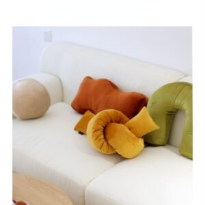 Nordic Ball Cushion Stuffed Plush Pillow for Sofa Seat Decorative Cushion Soft Office Waist Rest Pillows Photography props 1