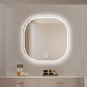 Bathroom Wall Mirror Led Light Smart Rectangle Vintage Home Decoration Accessories Decoration Lusterko Decoracion Habitacion 1