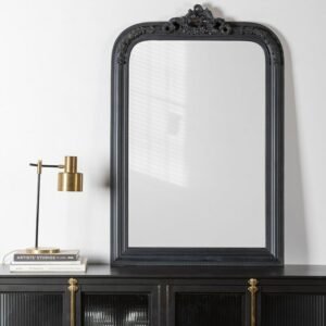 Shower Wall Decorative Mirror Aesthetic Bedroom Wooden Decorative Mirror Large Standing Wandspiegel Vintage Room Decor YY50DM 1