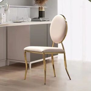 Minimalist Salon Lounge Dining Chairs Nordic Gold Hairdresser Makeup Dining Chairs Gamer Stylish Sillas De Comedor Furniture 1