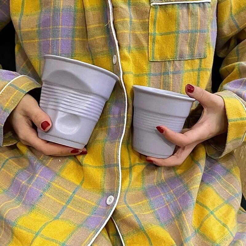 Coffee Mug Ceramic Cup Creative Water Cup Reusable Cup Eco Friendly Cute Coffee Mugs  Drinking Tea Cup 1