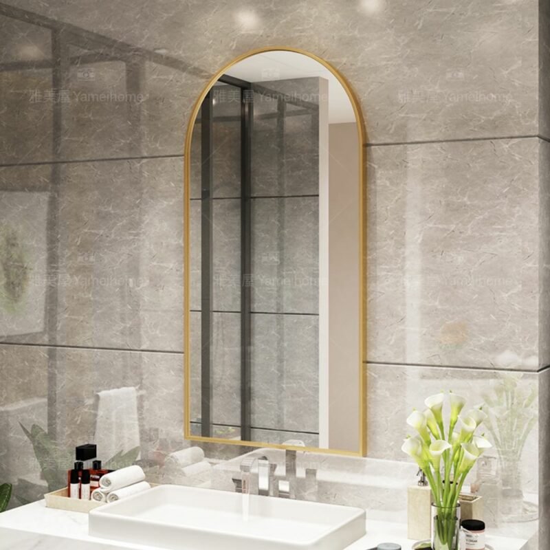 Irregular Shape Nordic Wall Mirror Decorative Large Full Body Bedroom Craft Mirror Gift Long Espelho Home Design Exsuryse 3