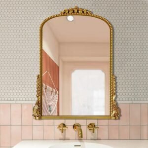 Long Salon Makeup Wall Mirror Bathroom Cosmetic Korean Aesthetic Table Mirror Room Decor Home Comfort Miroir Mural Wall Mirrors 1
