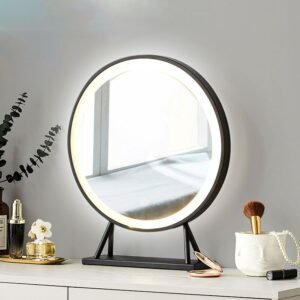 Vanity Lights Tempered Glass Mirror Light Led Bathroom Decorative Led Lamp Frame Mirror Makeup Ornament Espejos Smart Mirror 1