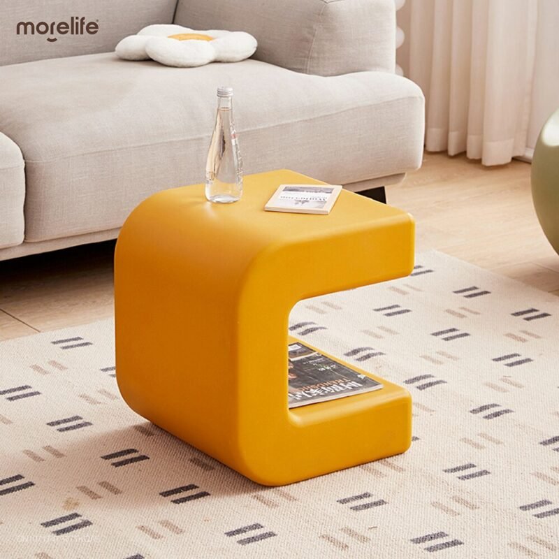 Plastic Small Stools Chairs Coffee Tables Side Tables Shoe Stools Minimalist Modern Living Room Balcony Bedroom Low Stools 4