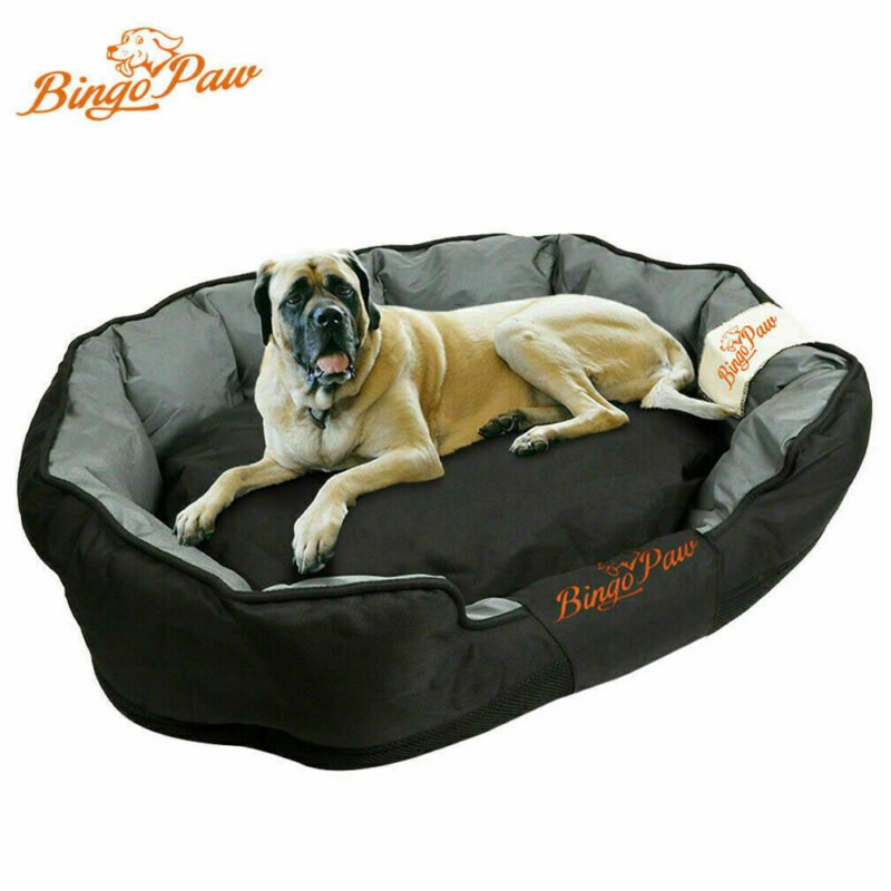 Waterproof XXL Extra Large Jumbo Orthopedic Sofa Dog Bed Pet Mat Kennel Washable Basket Pillow Comfy Bed 3