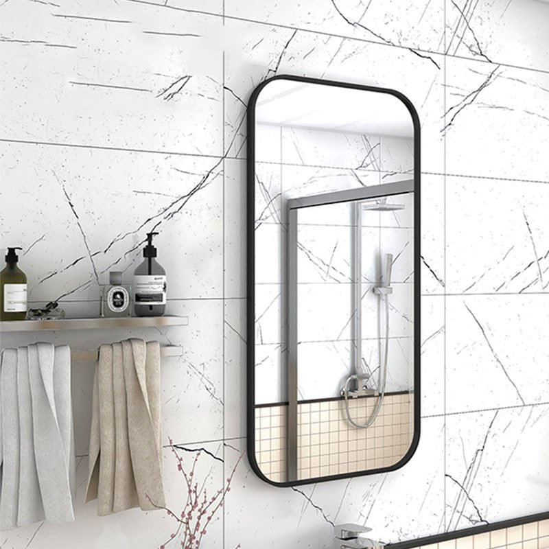 Rectangle Wall Decorative Mirror Nordic Bathroom Large Full Body Mirror Aesthetic Bedroom Espejo Pared Bedroom Accessories 1