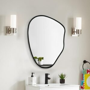 Bedroom Wall Decorative Mirror Bathroom Cosmetic Large Decorative Mirror Irregular Wandspiegel Living Room Decoration YY50DM 1