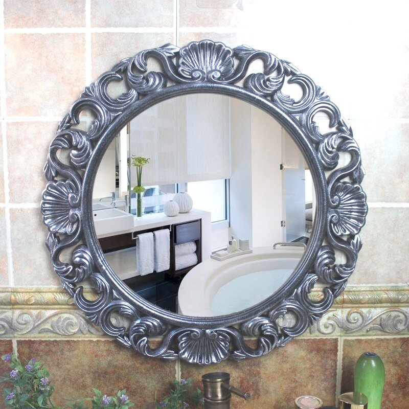 Decorative Wall Mirrors Makeup Irregular Aesthetic Mirror Espejo Decorative Mirrors Home Decoration Accessories Room Decor 1